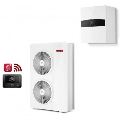 Ariston Nimbus Plus 120S T NET šilumos siurblys oras-vanduo 13,87kW