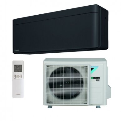 DAIKIN STYLISH FTXTA30B + RXTA30B 3,0/3,2kW sieninis nordic oras-oras šilumos siurblys 1