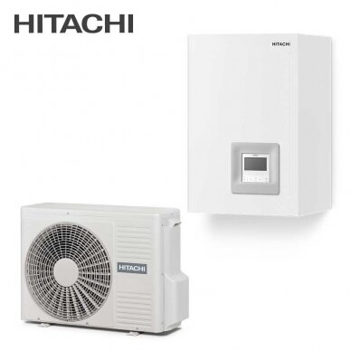 Hitachi Yutaki S2 šilumos siurblys 4,3kW