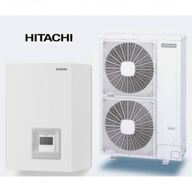 Hitachi Yutaki S5 Combi šilumos siurblys 14kW