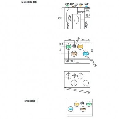 KOMFOVENT DOMEKT R-600-V rekuperatorius C6M 1