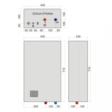 MIKOTERM eCompact Plus ErP elektrinis katilas (6kw) 4