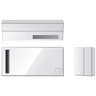 Mitsubishi Electric Lossnay VL-50SR2-E sieninis mini rekuperatorius 2