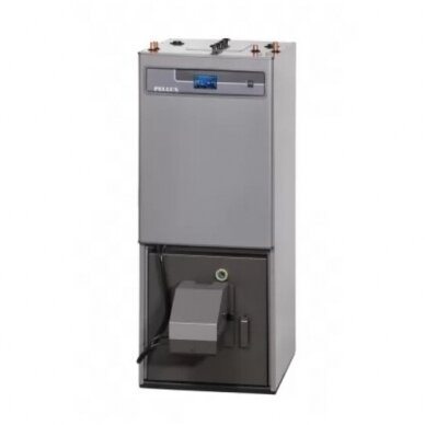 NIBE-BIAWAR, PELLUX 200 TOUCH 20 KW granulinis katilas su 300L bunkeriu 1