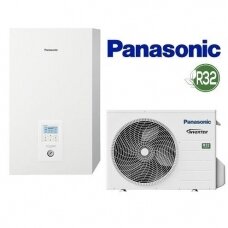 PANASONIC AQUAREA šilumos siurblys oras/vanduo WH-SDC0305J3E5 WH-UD05JE5 5kw be boilerio iki 140 m2 R32 1 fazė