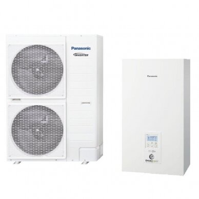 PANASONIC AQUAREA BI BLOC T-CAP WH-SXC16H9E8 WH-UX16HE8 16 kW šilumos siurblys