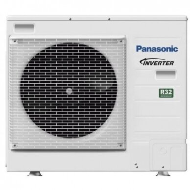 PANASONIC AQUAREA šilumos siurblys oras-vanduo WH-ADC0309J3E5 WH-UD07JE5 7kw su 185 l boileriu 3