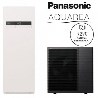 Panasonic Aquarea "Viskas viename" L kartos šilumos siurblys WH-ADC0509L6E5 / WH-WDG05LE5