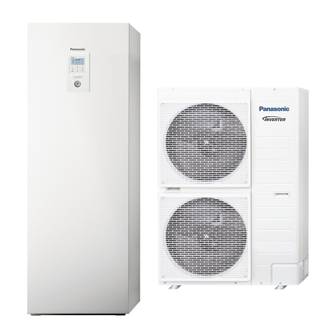 PANASONIC AQUAREA ŠILUMOS SIURBLYS ORAS-VANDUO 9KW "VISKAS VIENAME" 3 ...