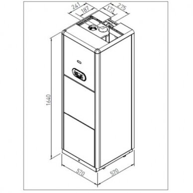 RADIANT R2KA 34/100 dujinis kondensacinis katilas 3