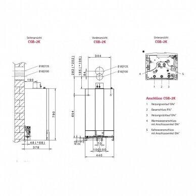 WOLF CGB-2K-20 dujinis kondensacinis katilas 2